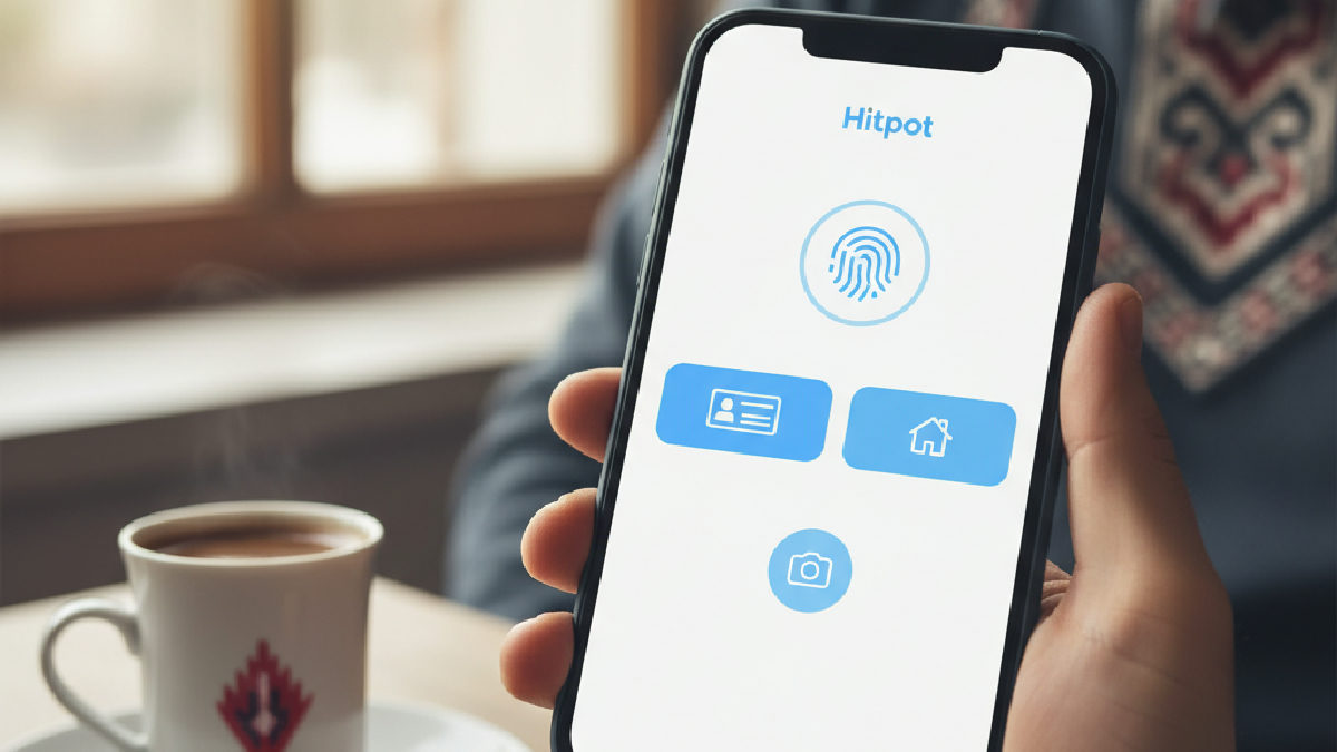 Mobil üzerinden Hitpot hesap doğrulama adımları pratik ve kolaydır.